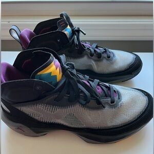 Nike Air Jordan XXXVII 37 Bordeaux Black Midnight Fog DV1236-001 Men's Size 8